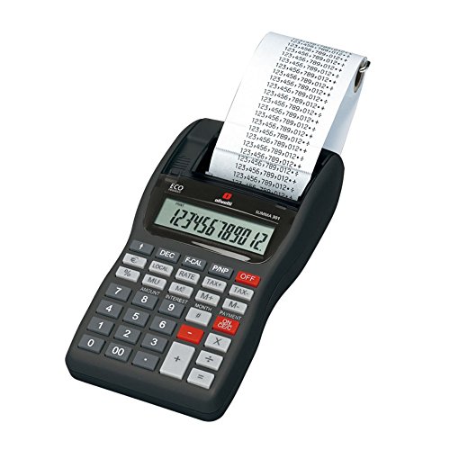 Olivetti Summa 301 calcolatrice da tavolo stand verkorker