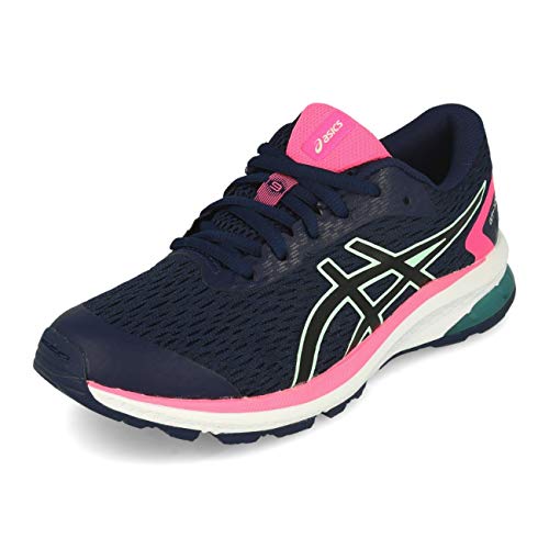 ASICS GT-1000 9 GS, Scarpe da Corsa Unisex-Bambini, Peacoat/Black, 38 EU