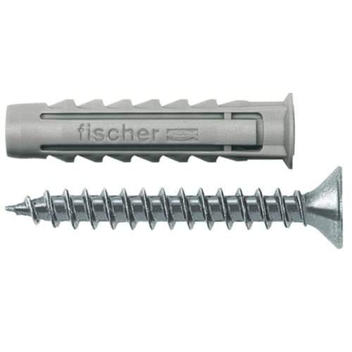 Fischer 070022 - 50 Tasselli In Nylon da 8 x 40