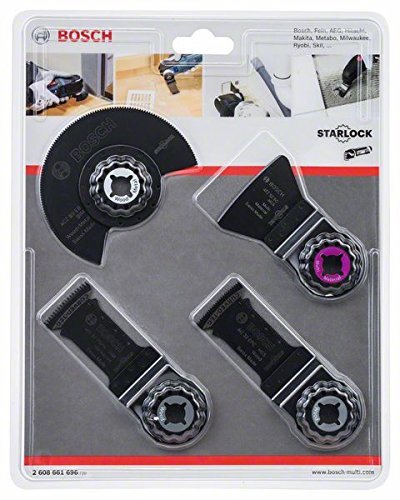 Bosch Professional Starlock Set per Pavimenti e Installazioni, 4 Pezzi