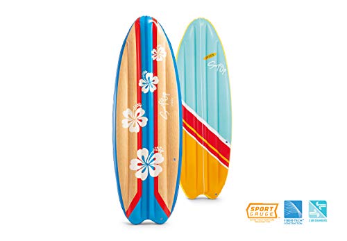 Intex 58152 - Materassino Surf, Multicolore, 178 x 69 cm