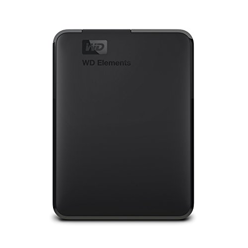 WD Elements Portable HDD Esterno 2000 GB, 3.5 Pollici, USB 3.0, Compatibilita' Mac, Nero
