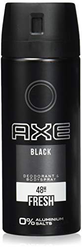 Axe Axe Bodyspray Black senza sali di alluminio, 150 ml