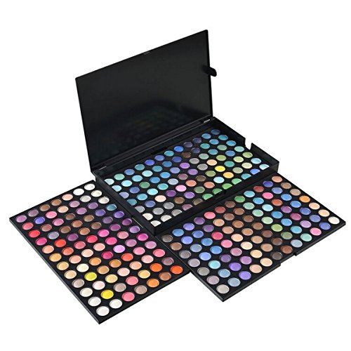 DISINO trucco dell'ombretto, 252 gamma di colori dell'ombra di occhio del corredo di trucco Set Make Up Box Professional