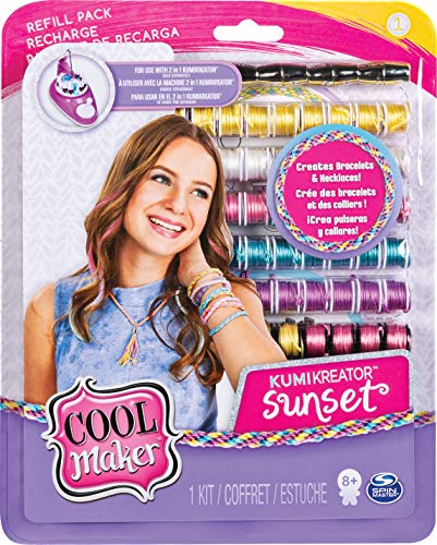 Cool Maker Set Moda Kumi per Creare fino a 12 Braccialetti con KumiKreator, per Bambine dagli 8 Anni in Su, Modelli assortiti