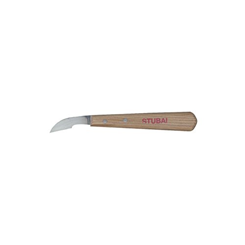 Stubai 510621 Coltello per scultori, curvato