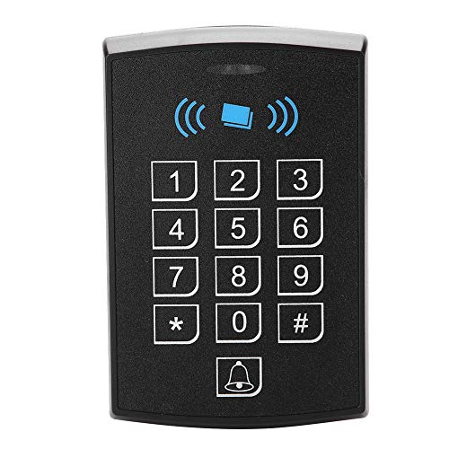 RFID Controller di accesso alla scheda di prossimità senza contatto con controllo di accesso alla porta di sicurezza della tastiera(Black)