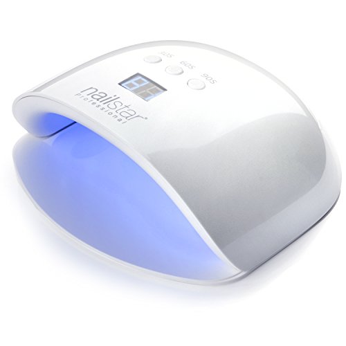 NailStar Professionale Lampada UV e LED asciugatrice unghie per shellac e gel con 3 timer integrati e display LED