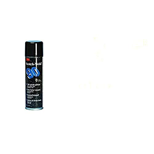 3M Adesivo Spray 90 Colla Spray Extra Forte ad Asciugatura Rapida, Permanente, 500 ml, 1 Pezzo