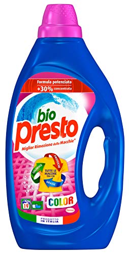 Bio Presto Color Detersivi Lavatrice Liquidi 0.95lt Rp 19ct