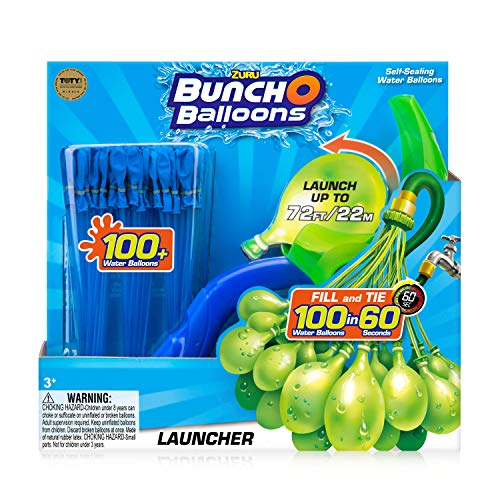 Zuru 1241 Bunch O Balloons - Catapulta con oltre 100 bombe d'acqua, multicolore