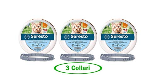 Bayer SERESTO Collare Gatto - Offerta 3 Collari