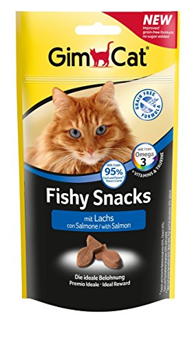 gimcat Fishy Snacks con salmone, 35 g
