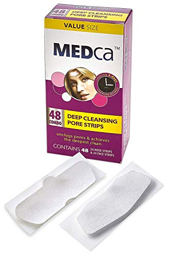 MED ca Deep Cleansing Pore Strips Combo Pack, 48 Count Strips