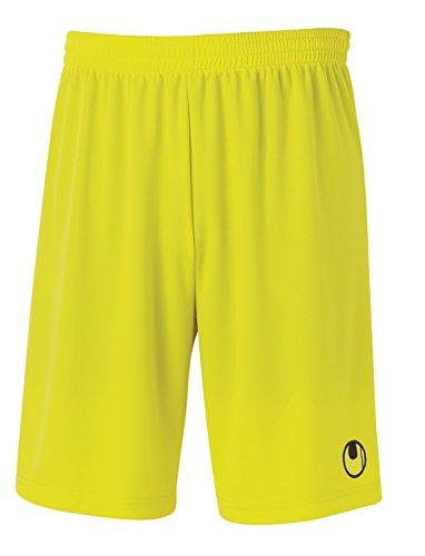 uhlsport Center Basic II – Pantaloncini Uomo Limone Giallo FR: M (Taglia Produttore: M)