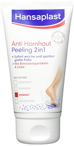 Hansaplast Foot Expert, crema callifuga 2 in 1, 75 ml (etichetta in lingua italiana non garantita)