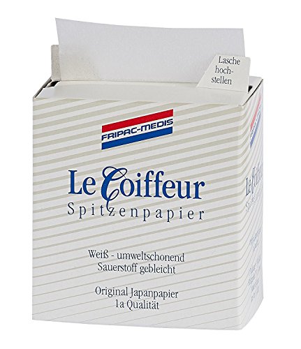 Fripac-Medis Le Coiffeur Economy - Confezione da 500 fogli di carta, colore: Bianco
