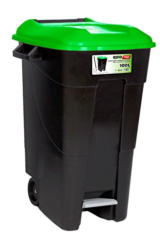 Tayg 421037 Contenitore per rifiuti EcoTayg 100P, Verde