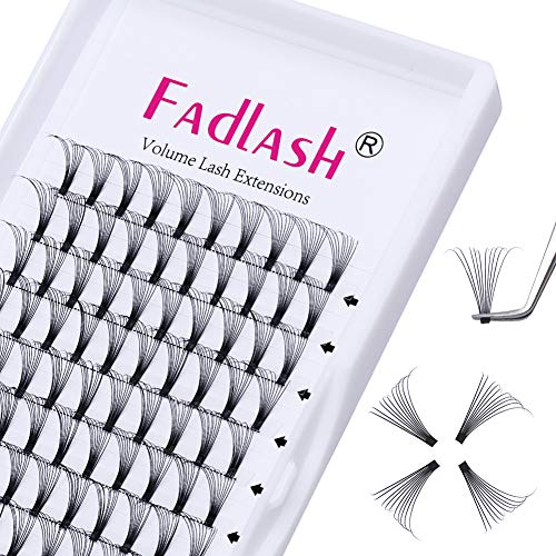 Volume Ciglia Estensioni 10D 0.07mm C Curl 14mm Lunghezza Premade Ciglia Estensioni Premade Fan Eyelash Extension