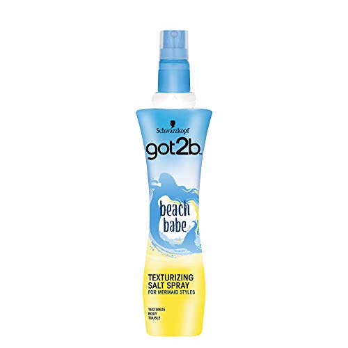 Got2B Beach Babe Spray Salino Texturizzante, Effetto Capelli da Spiaggia, Crea Onde Naturali, Formato 200 ml