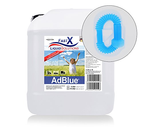 AdBlue - Tanica da 10 litri con tubo di riempimento