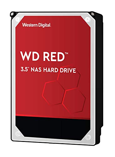 WD RED Unità Interna per NAS da 6 TB, 5400 Giri/Min, SATA 6 Gb/s, SMR, 256 MB di Cache, 3.5