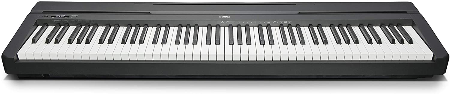 Yamaha Digital Piano P-45B Pianoforte Digitale dal Suono Acustico Autentico, Design Compatto, Leggero ed Elegante, Facile da Usare e Trasportare, Nero