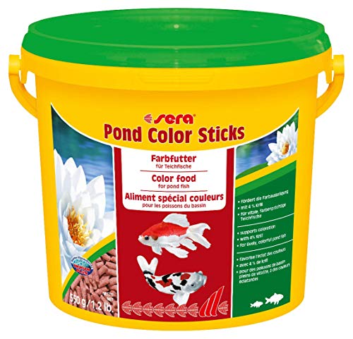 Sera Mangime in Sticks, Pond Color Sticks - 3800 ml