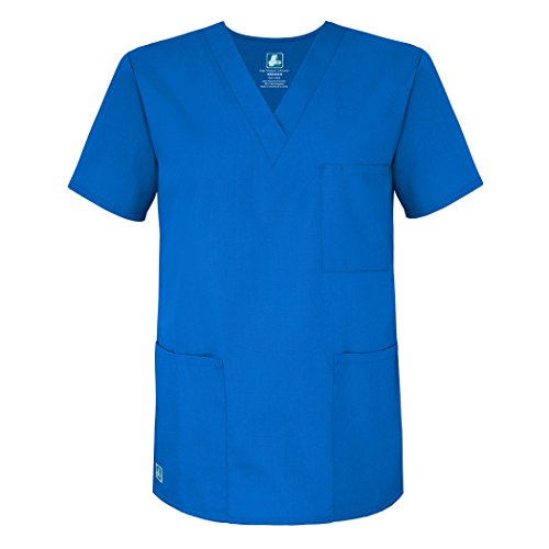 Adar Uniforms 601REGXL Camicia Medica, Blau (Regal Blue), X-Large-Us Donna