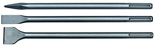 Einhell 4258101 Set 3 Scalpelli SDS Max, Alluminio, Set di 3 Pezzi