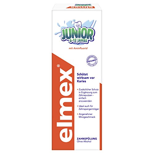 Elmex Collutorio Junior 6-12 Anni, 400 ml