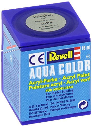 Revell Aqua Color 36175 - Aqua Color - Aqua Color, Colore: Grigio Pietra, Opaco