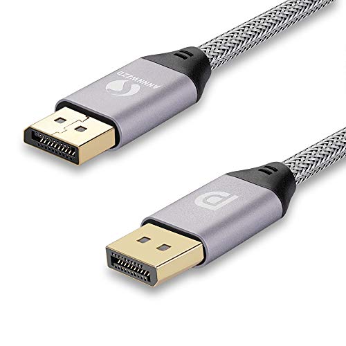 LinkinPerk - Cavo da DisplayPort a DisplayPort (v1.2), cavo DP a DP, supporta 4 K a 60 Hz, per gaming PC portatile 2 m