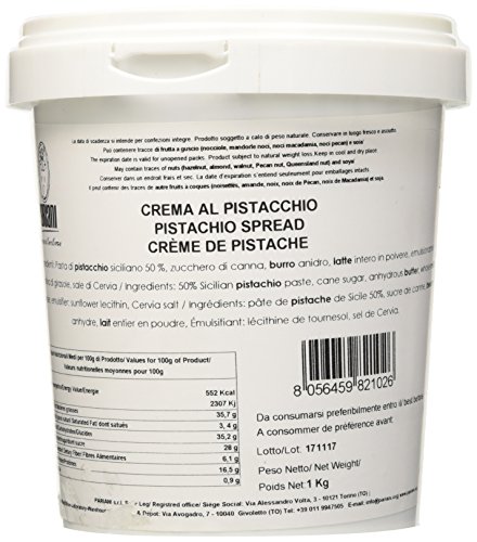 Pariani Crema Spalmabile al Pistacchio Siciliano - 1000 g