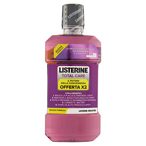 Listerine Collutorio, Total Care, Pacco 2 x 500 ml