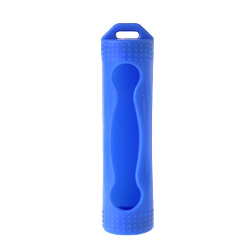 JERKKY Custodia Protettiva in Silicone 18650 Custodia Protettiva per Batteria Custodia per batterie Blu