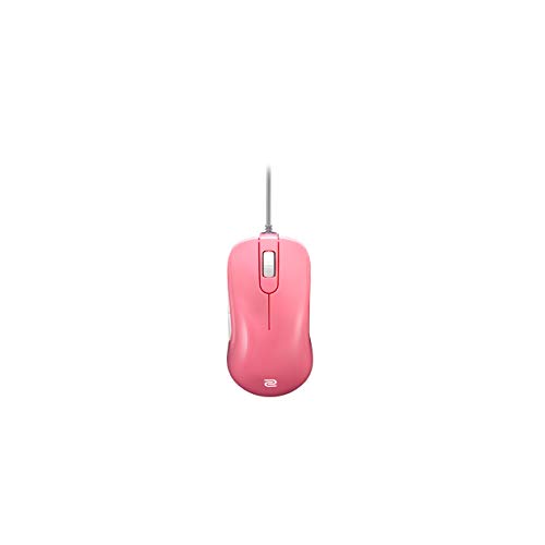 Zowie S1 Divina Version Gaming Mouse E-Sports, Grandi Dimensioni, 5 Pulsanti, 400/800/1600/3200 Dpi,3360 Sensor, Progetto Divina, Rosa, 126 X 62 X 39 Mm