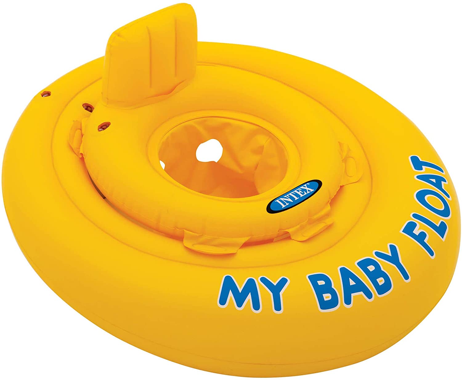 Intex- Baby Float Salvagente, Colore Giallo, 70x70x10 cm, 56585