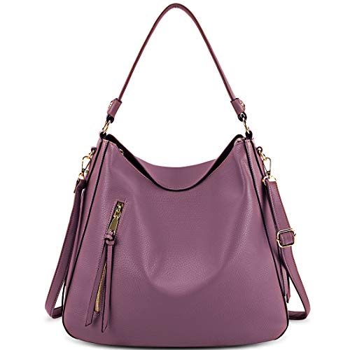 NEWHEY Borsa a Mano Donna PU Pelle Borsa Tracolla Grande Borse a Spalla Impermeabile Hobo con Staccabile Tracolla per Shopping Lavoro Scuola