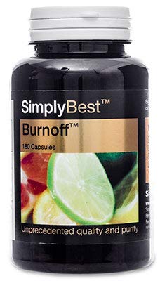 Burnoff - 180 Capsule - Adatto ai vegani - 3 mesi di trattamento - SimplySupplements