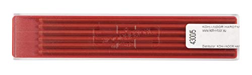 Koh-i-noor 2.0 mm Red Leads for Technical Drawing. 4300/5