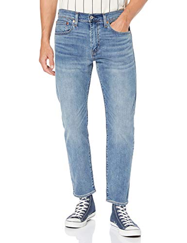 Levi's 502 Regular Taper Jeans, Blu Baltic, 34W / 32L Uomo