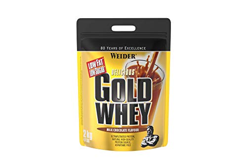 Weider Gold Whey Proteine del Siero di Latte, Sapore Cioccolato - 2 kg