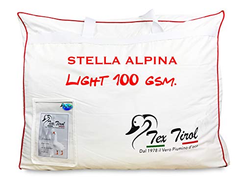 Piumino Tex Tirol © Stella Alpina Light 100% Piumino Oca Leggero Estivo Matrimoniale