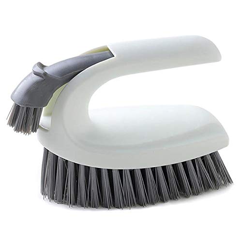 ALINOUHA Spazzola Pulire 2 in 1 Clean Brush con Maniglia per Pulire Pavimenti e Finestre