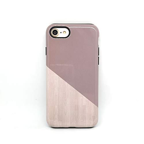 Geometrico Legno cover case custodia per iPhone 5, 5s, SE, 6, 6s, 7, 7 plus, 8, 8 plus, X, XS, 11, per Galaxy S6, S7, S8