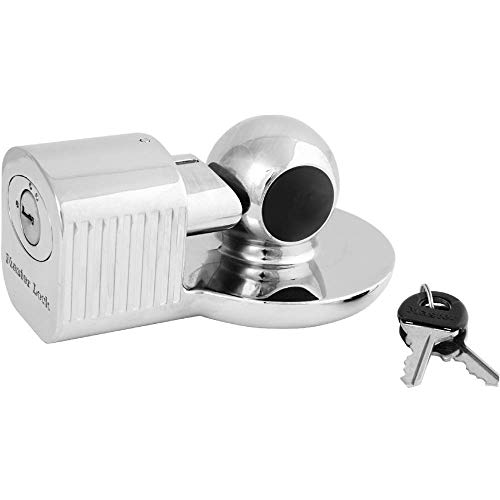 Master Lock 377EURDAT Antifurto per Rimorchi Universale, Chiavi, Ottimo para Proteggere Rimochio, Trailer, Carovana