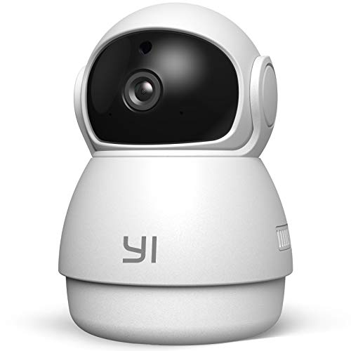 YI Dome Guard Telecamera da Interno 1080p, Videocamera Sorveglianza Wifi 360 gradi, Rilevamento di Movimento, Audio Bidirezionale, Visione Notturna a infrasossi, App per iOS/Android/Windows