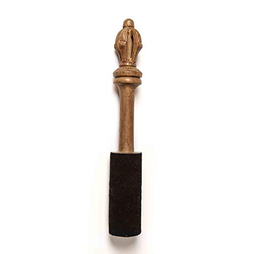 TARORO Percussore Stick per Campana Tibetana del Nepal Scolpito a Mano Set Nuovo Intagliato Dorje Ottima Idea Regalo per la Meditazione Chakra Terapia del Suono