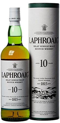 Laphroaig Whisky Scozzese Puro Malto 10 Anni 70 Cl